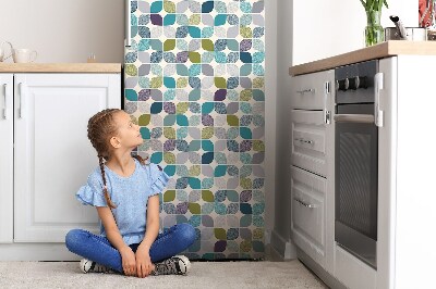 Decoration refrigerator cover Geometric pattern