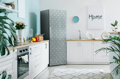 Decoration refrigerator cover White dots