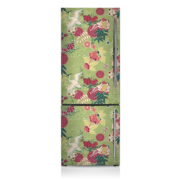 Decoration refrigerator cover Flora and fauna