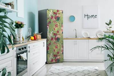 Decoration refrigerator cover Flora and fauna