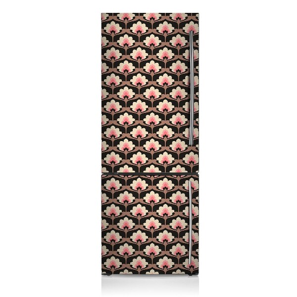 Decoration refrigerator cover Floral pattern