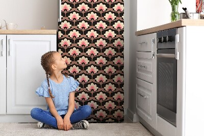 Decoration refrigerator cover Floral pattern