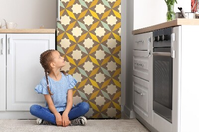 Decoration refrigerator cover Retro pattern