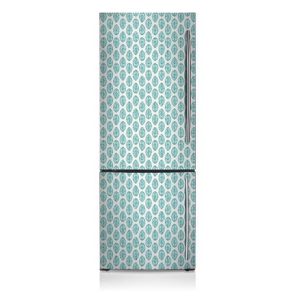 Decoration refrigerator cover Green leaves