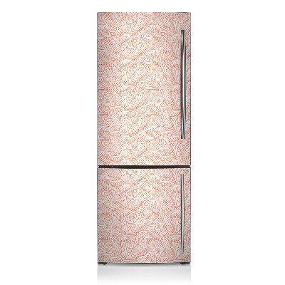 Decoration refrigerator cover Autumn leaves