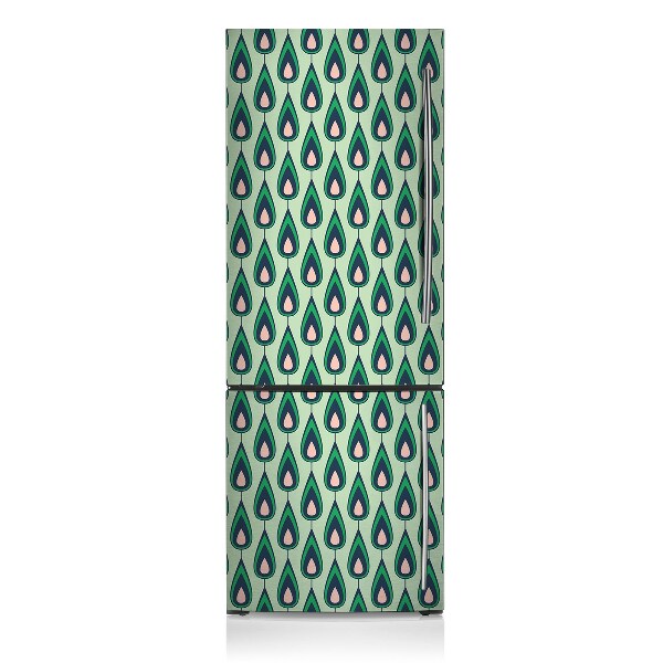 Decoration refrigerator cover Green tears