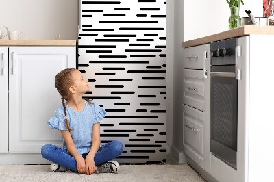 Decoration refrigerator cover Scattered lines