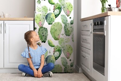 Magnetic refrigerator cover Cactus from the tropics