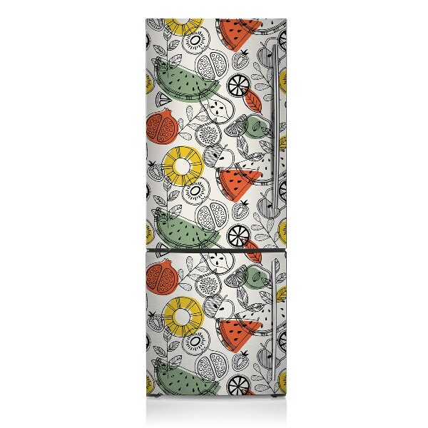 Decoration refrigerator cover Fruit contours