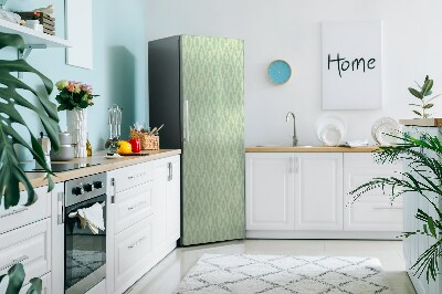 Decoration refrigerator cover Green diamonds