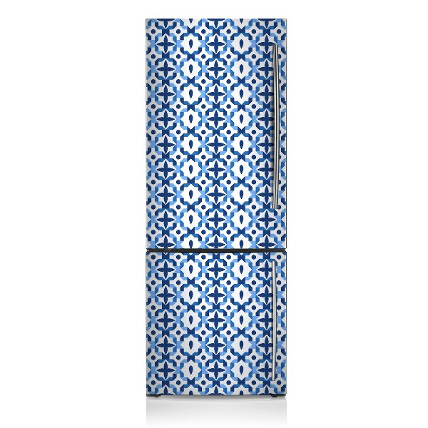 Magnetic refrigerator cover Moroccan pattern