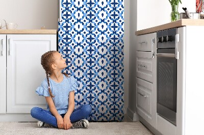 Magnetic refrigerator cover Moroccan pattern