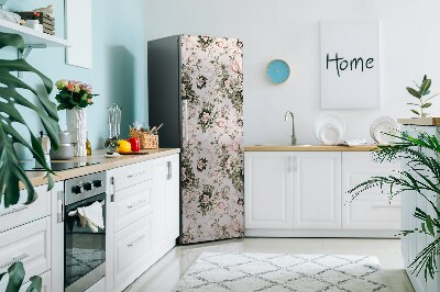 Decoration refrigerator cover Colorful flowers