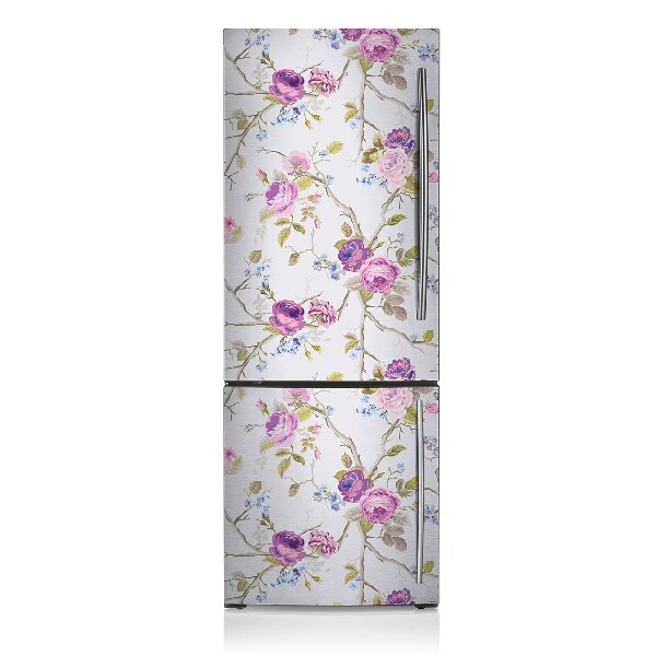 Decoration refrigerator cover The blooming trees