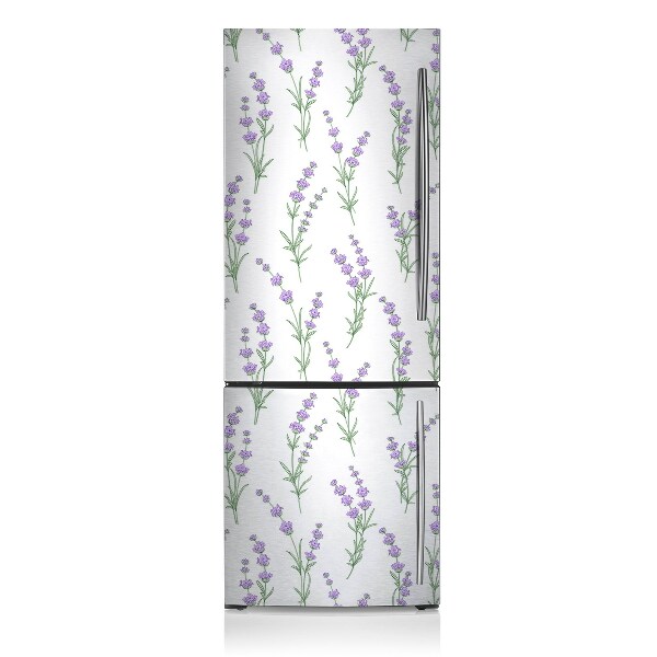 Decoration refrigerator cover Lavender flowers