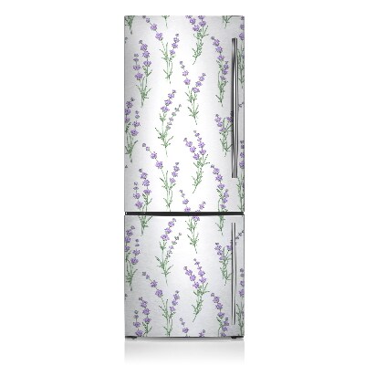 Decoration refrigerator cover Lavender flowers