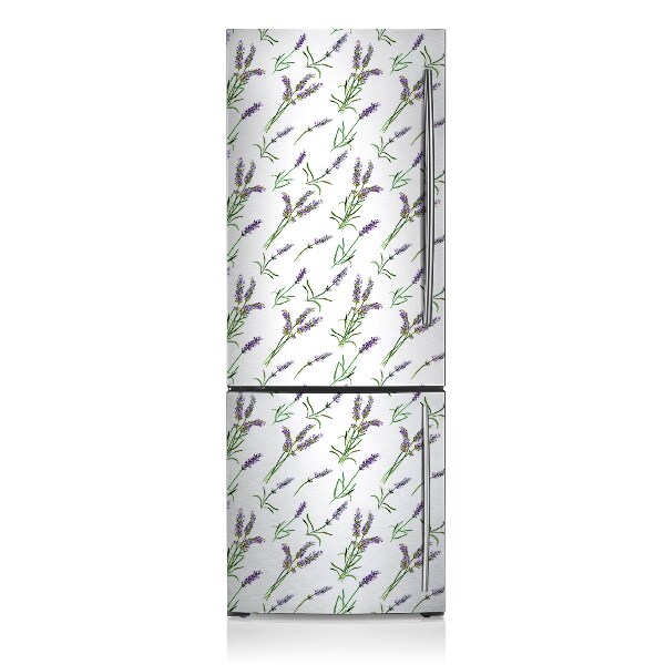 Decoration refrigerator cover Lavender flowers