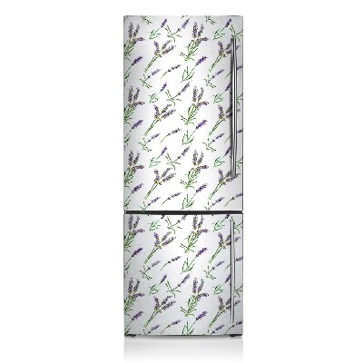 Decoration refrigerator cover Lavender flowers