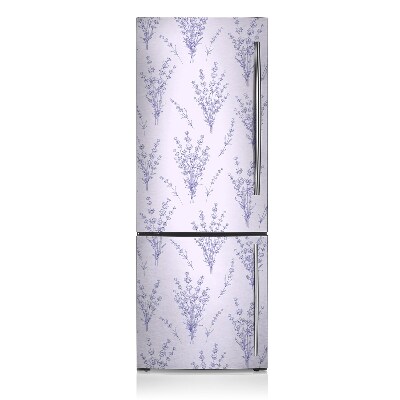 Decoration refrigerator cover Lavender flowers