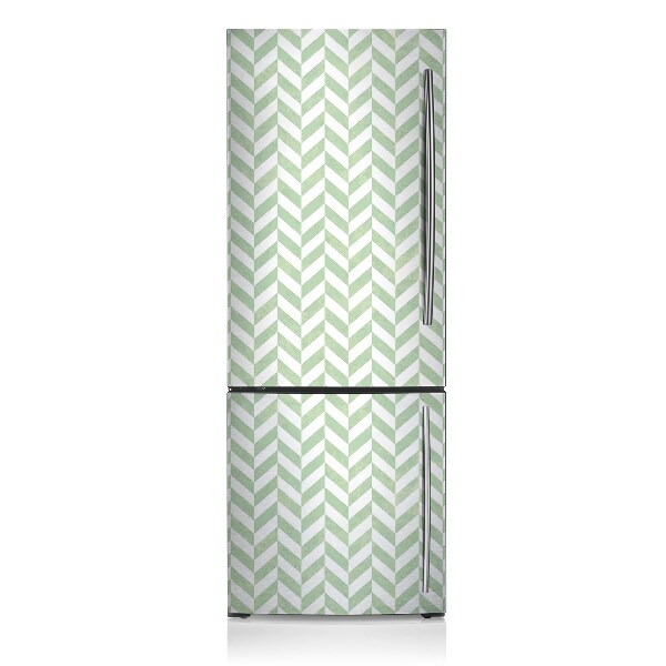 Magnetic refrigerator cover Flackl pattern