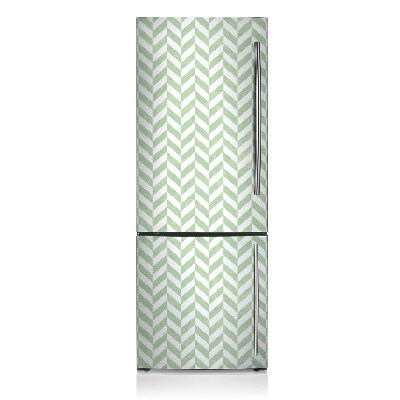 Magnetic refrigerator cover Flackl pattern