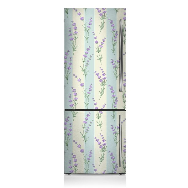 Decoration refrigerator cover Lavender flowers