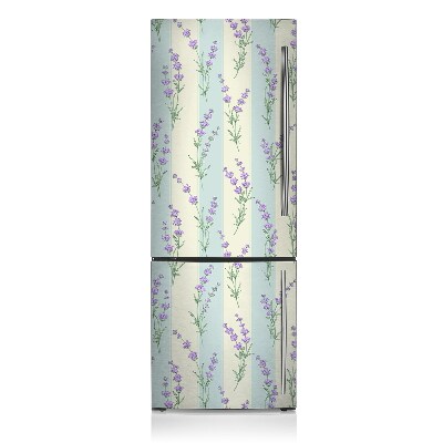 Decoration refrigerator cover Lavender flowers