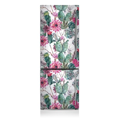 Magnetic refrigerator cover Exotic cacti