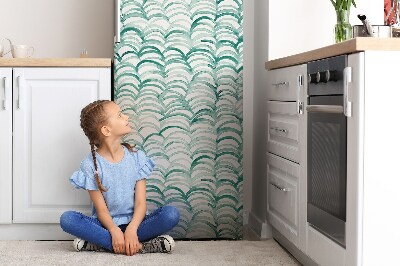 Decoration refrigerator cover Fishing