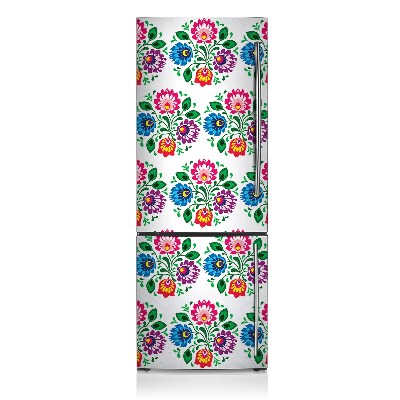 Decoration refrigerator cover Flowers in a floral style