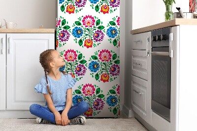 Decoration refrigerator cover Flowers in a floral style