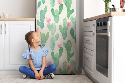 Decoration refrigerator cover Cactus places