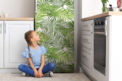 Magnetic refrigerator cover Leaves