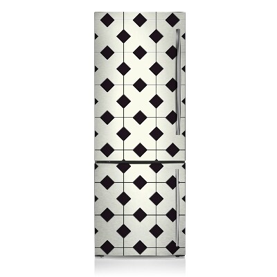 Magnetic refrigerator cover Geometric pattern