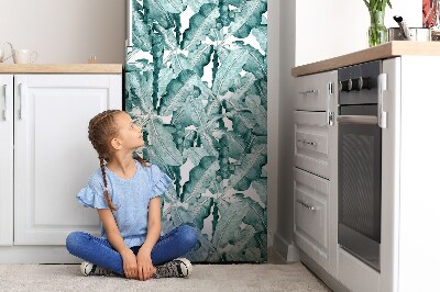 Decoration refrigerator cover Banana leaves