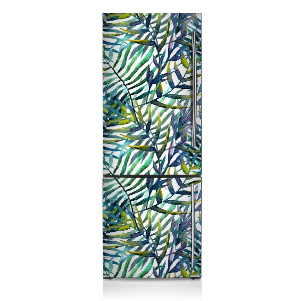 Decoration refrigerator cover Exotic leaves