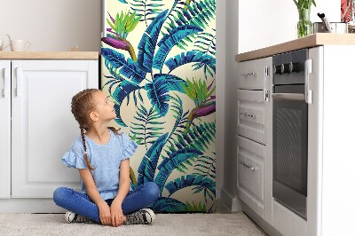 Decoration refrigerator cover Tropical picture