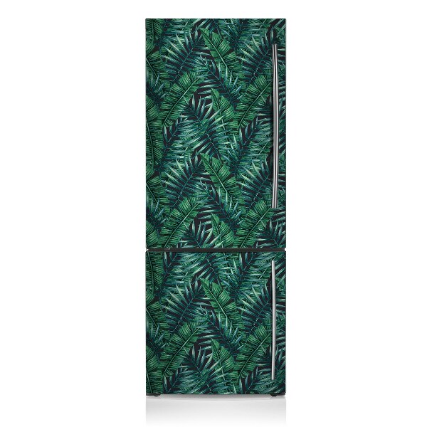 Decoration refrigerator cover Tropical leaves