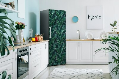 Decoration refrigerator cover Tropical leaves