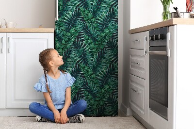 Decoration refrigerator cover Tropical leaves