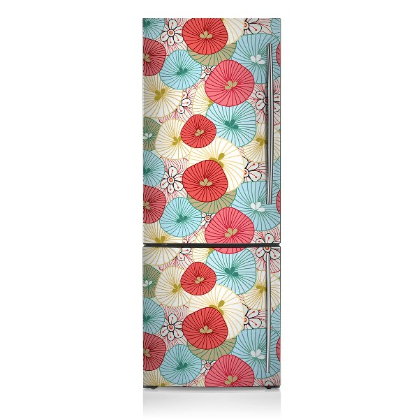 Decoration refrigerator cover Floral pattern