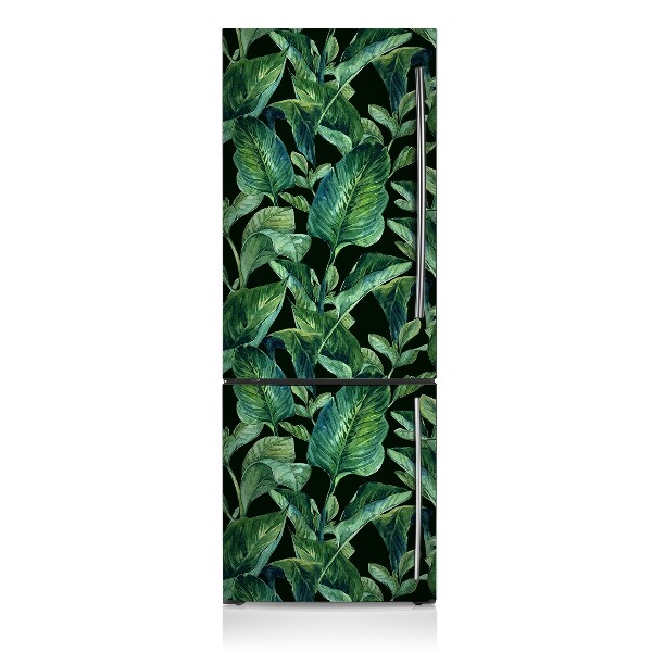 Decoration refrigerator cover Tropical leaves