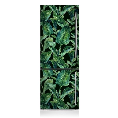 Decoration refrigerator cover Tropical leaves