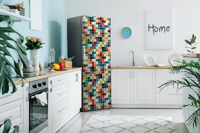 Decoration refrigerator cover Geometric pattern