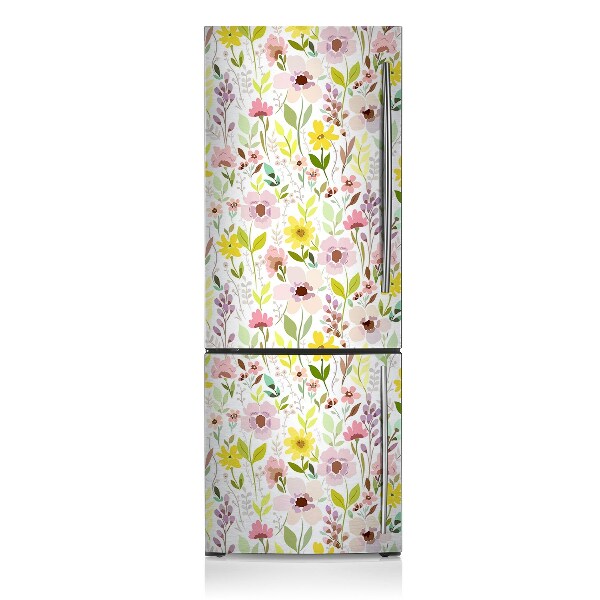 Decoration refrigerator cover Colorful flowers