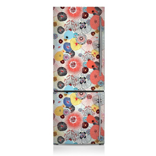 Decoration refrigerator cover Floral pattern