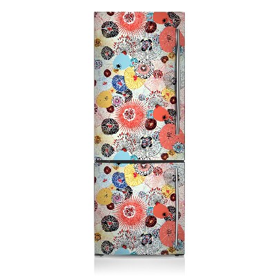 Decoration refrigerator cover Floral pattern