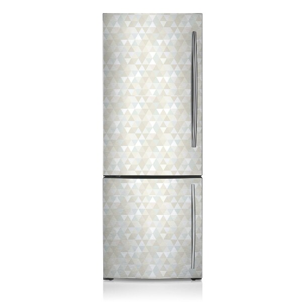 Decoration refrigerator cover Pattern of triangles