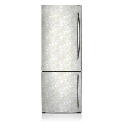 Decoration refrigerator cover Pattern of triangles