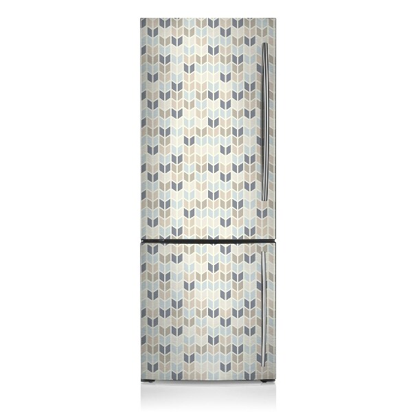 Decoration refrigerator cover Geometric texture